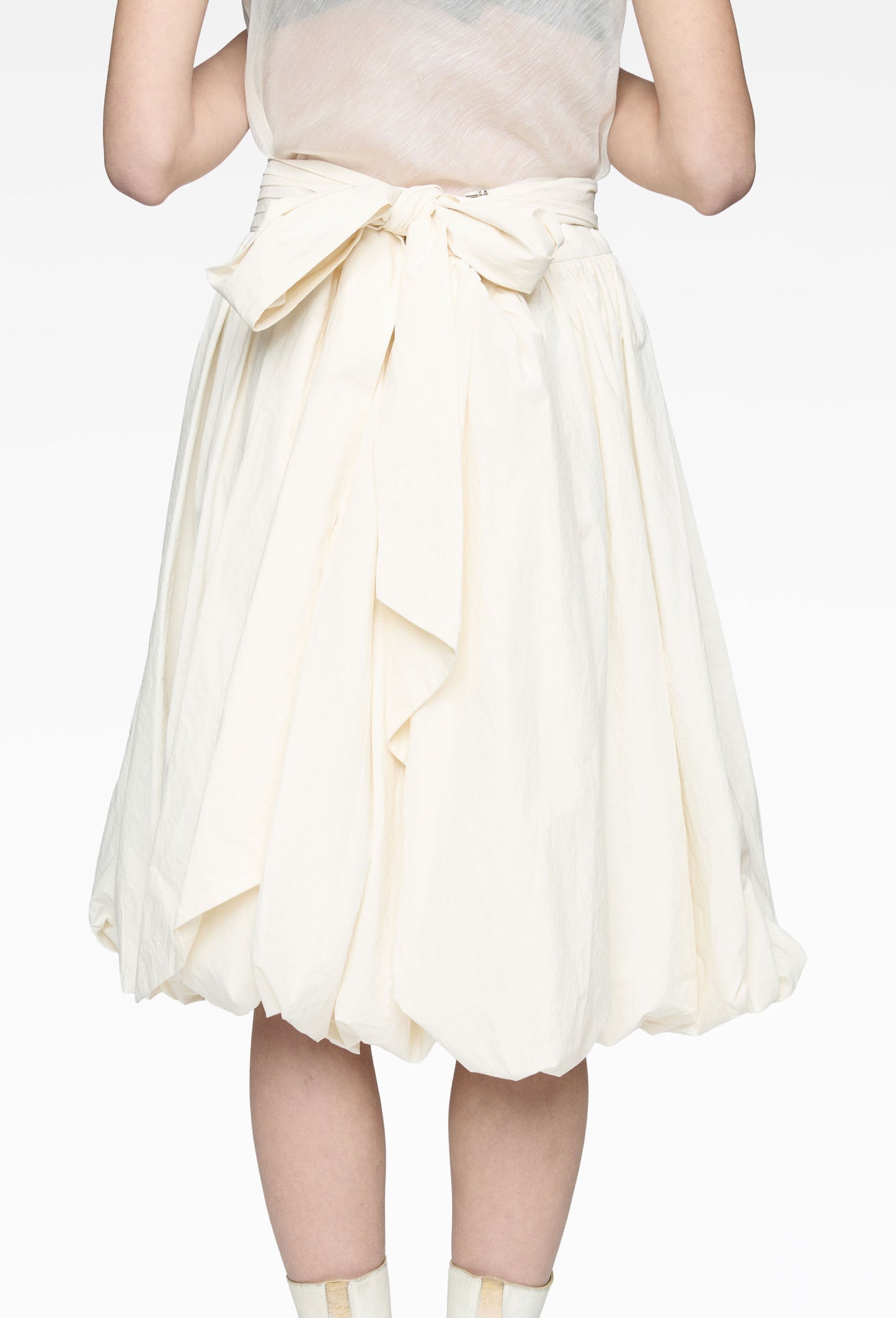 Ivory Crescendo Skirt