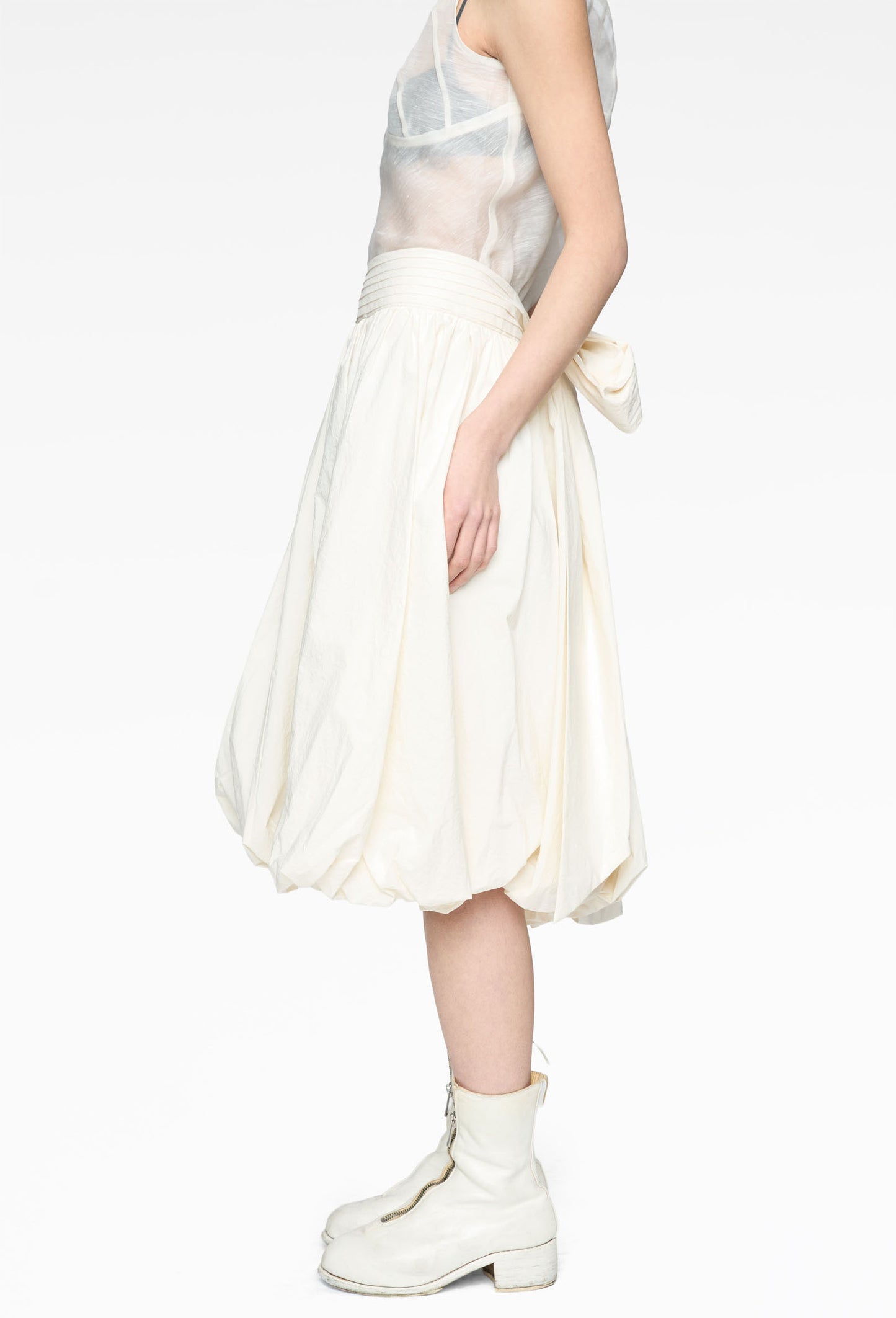 Ivory Crescendo Skirt