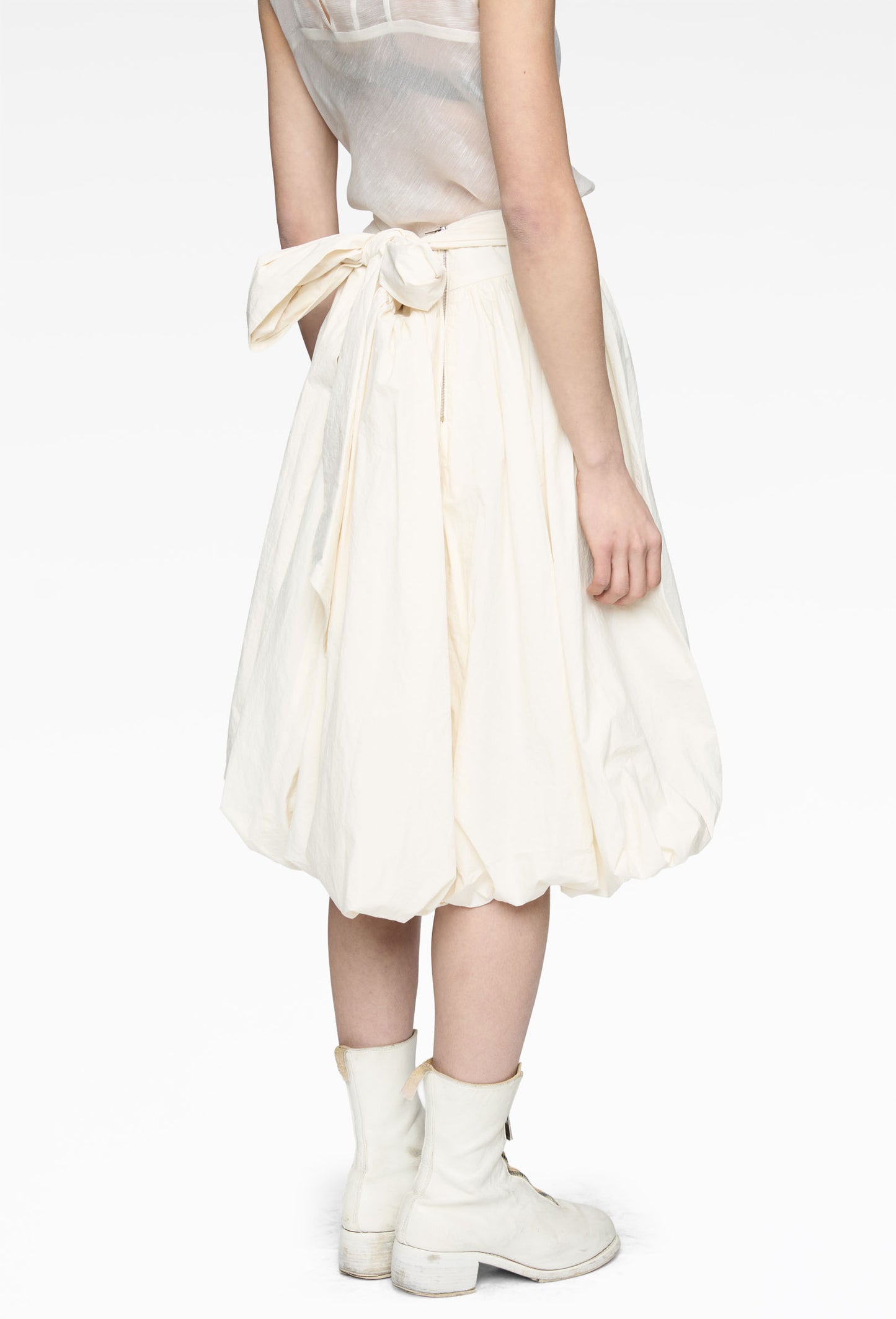 Ivory Crescendo Skirt