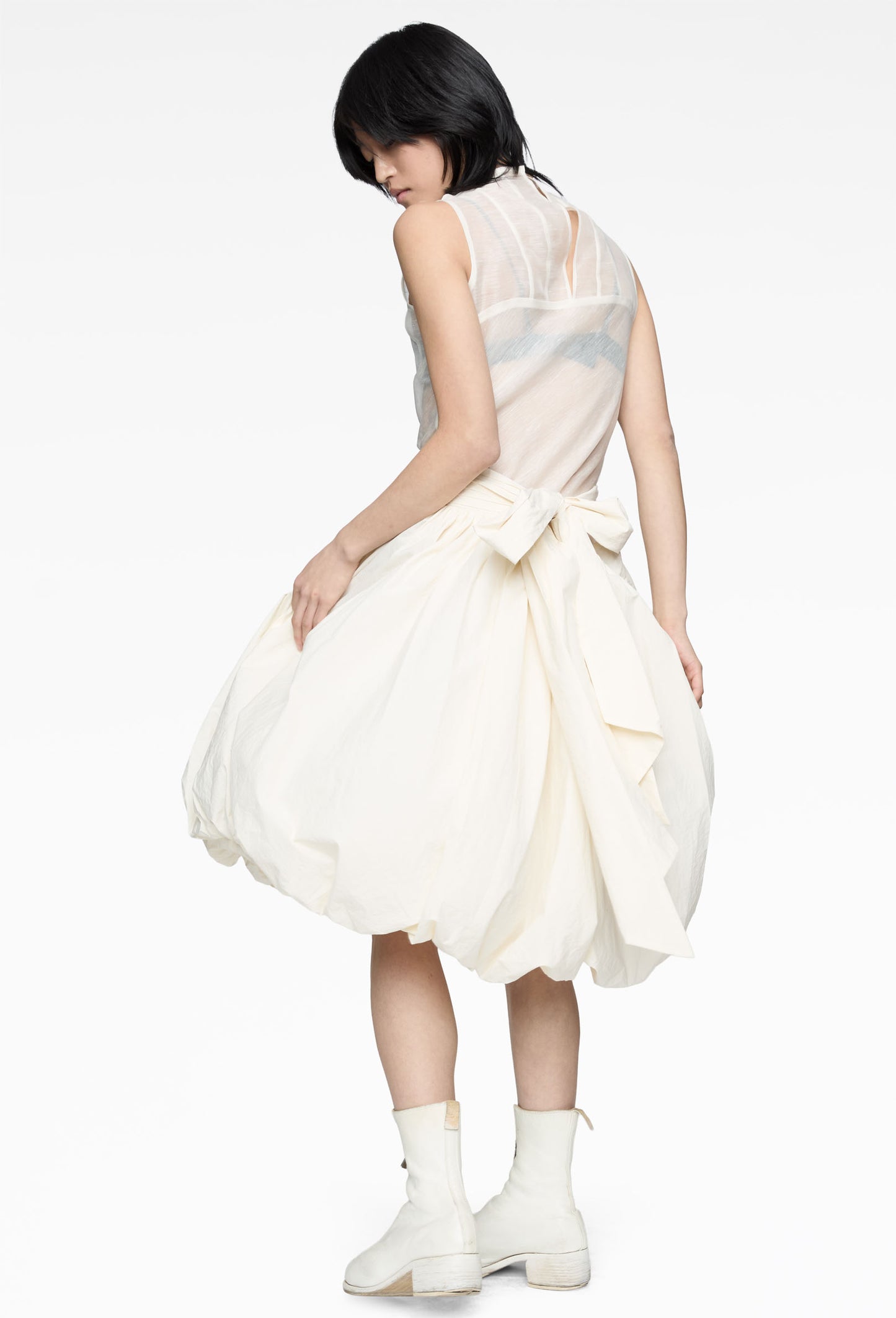 Ivory Crescendo Skirt