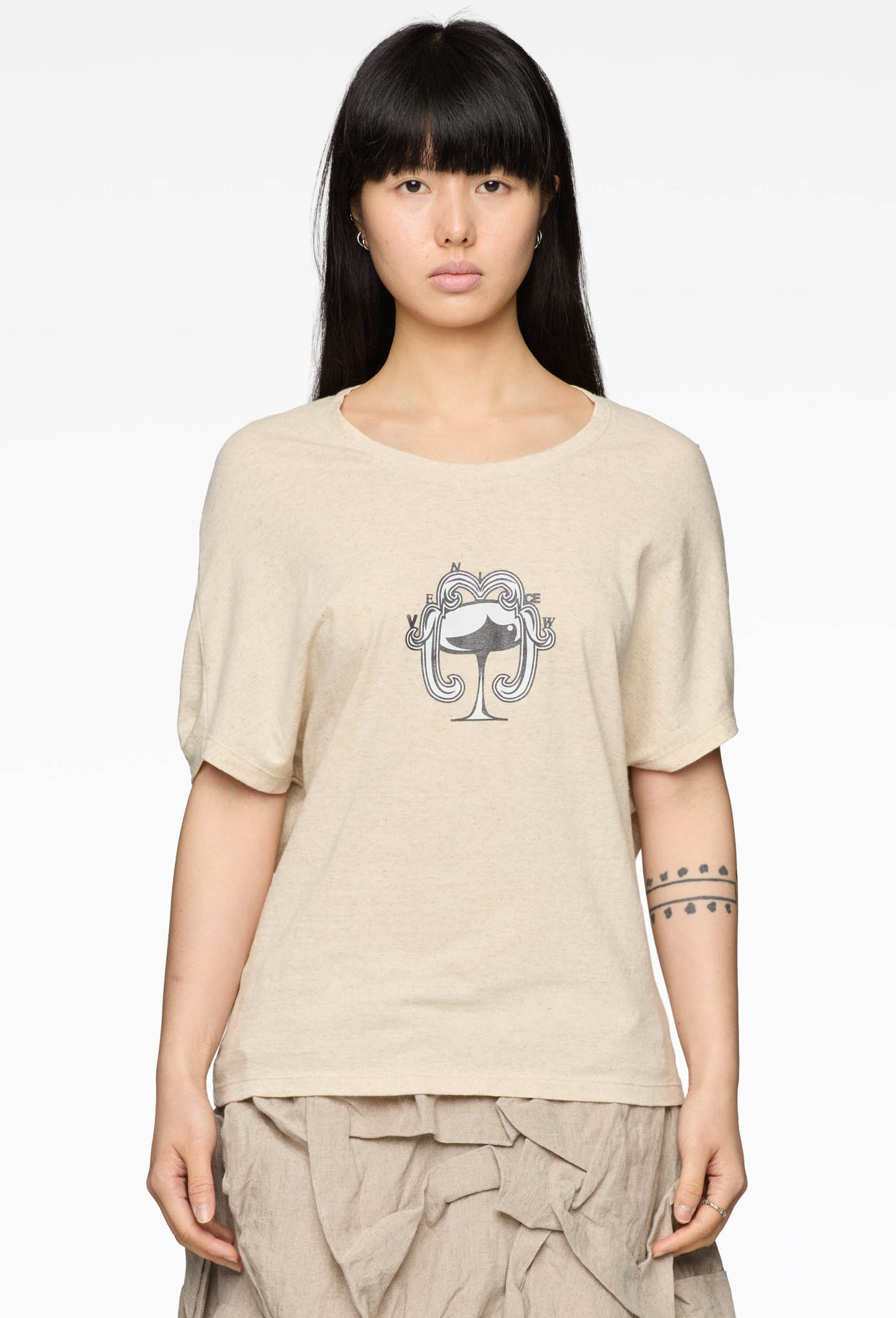 White Fountain Tee