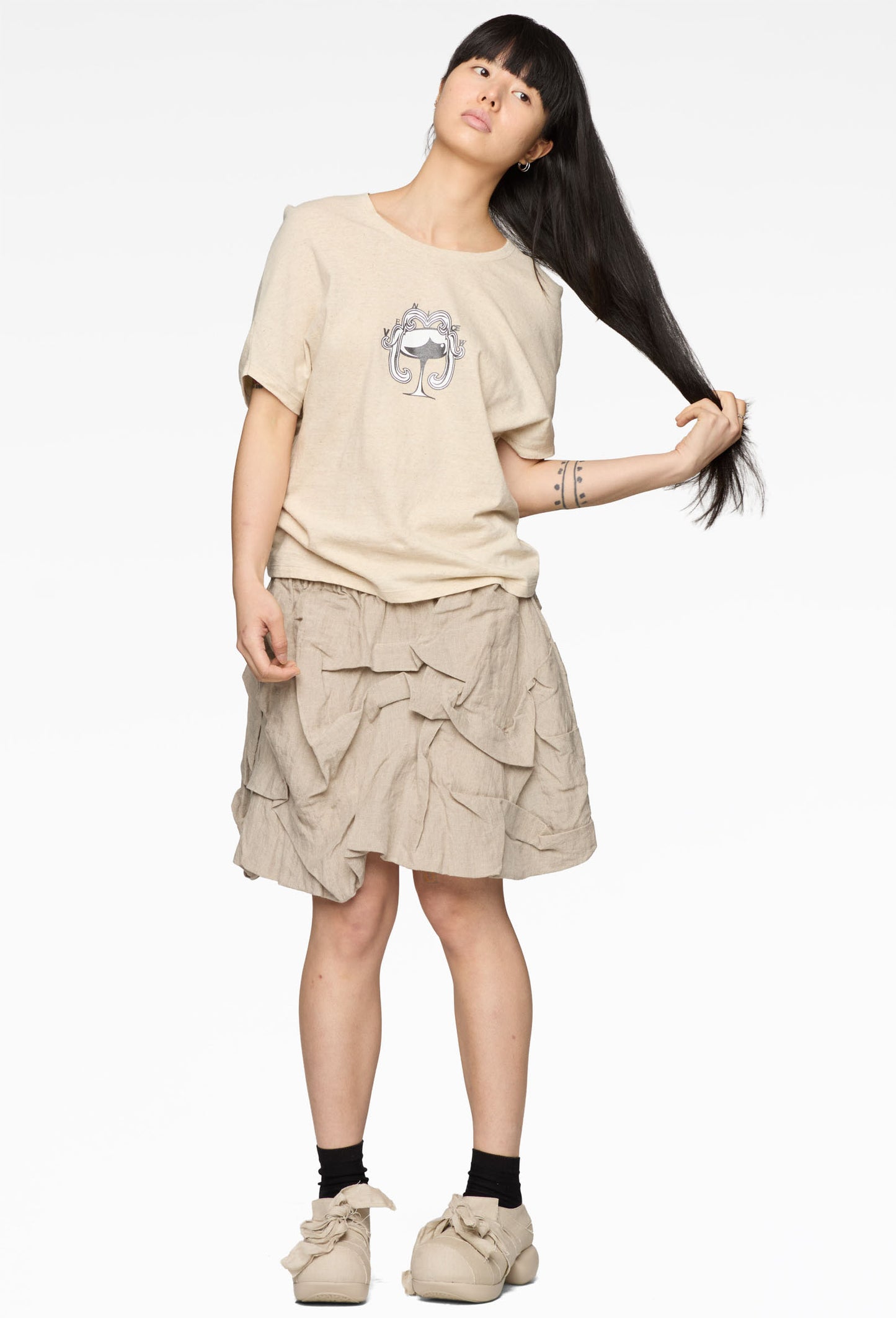 White Fountain Tee