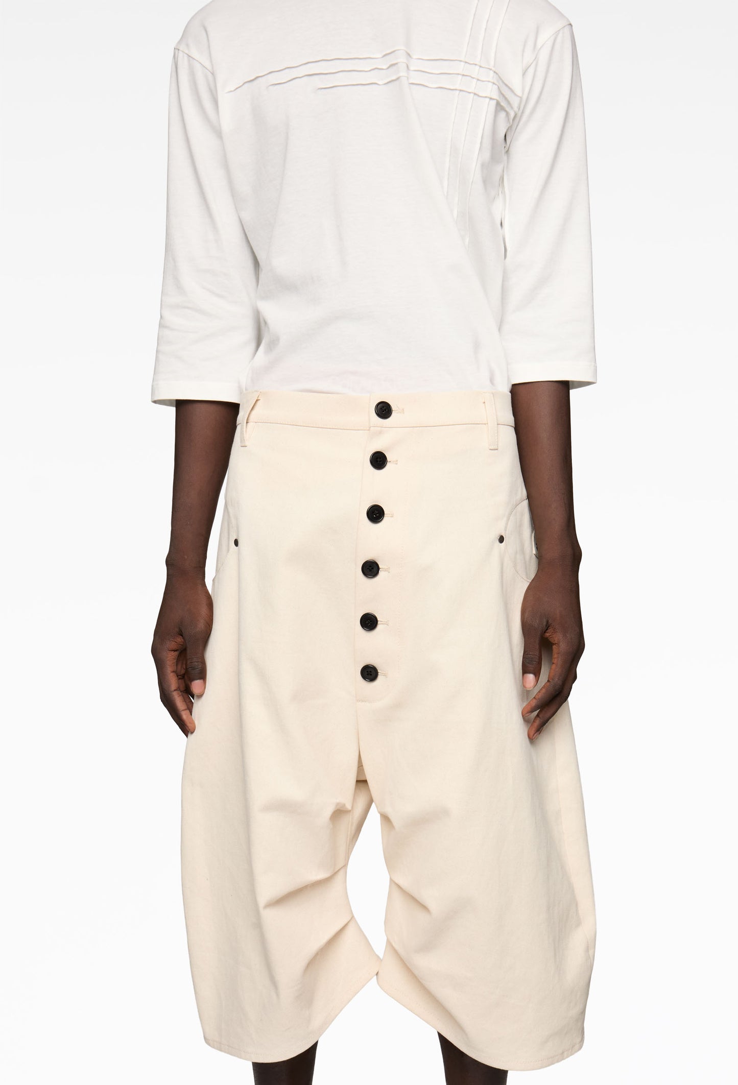 White Slugger Shorts