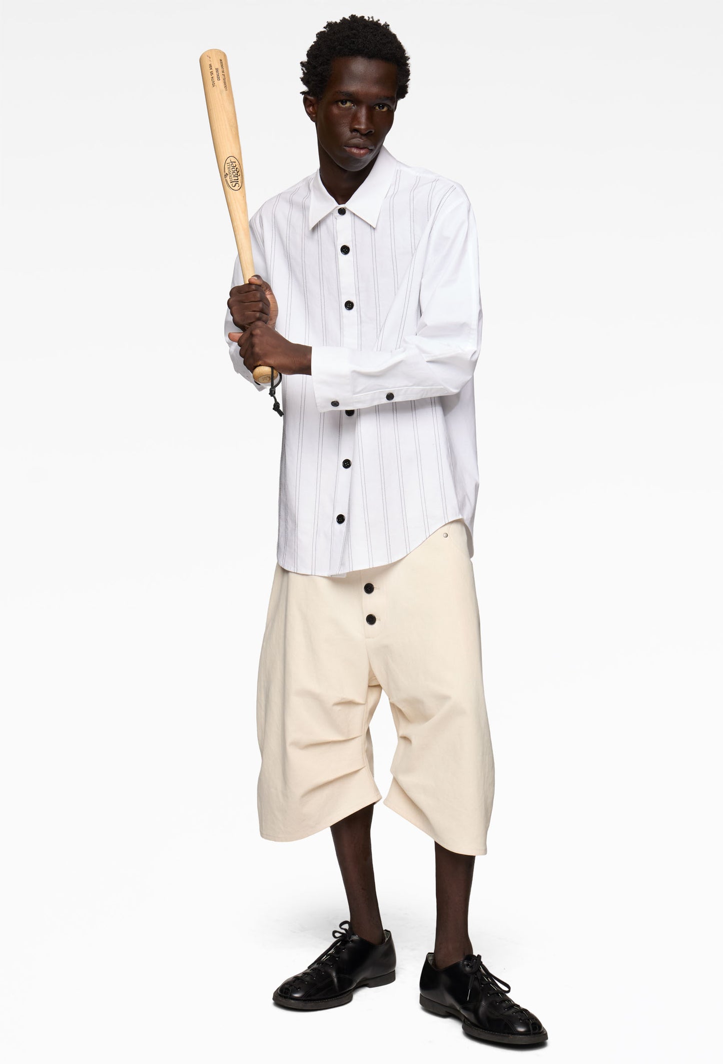 White Slugger Shorts