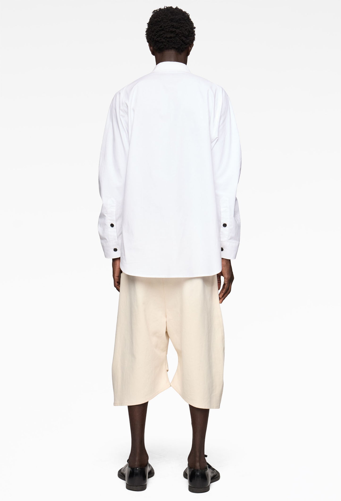 White Swung Shirt