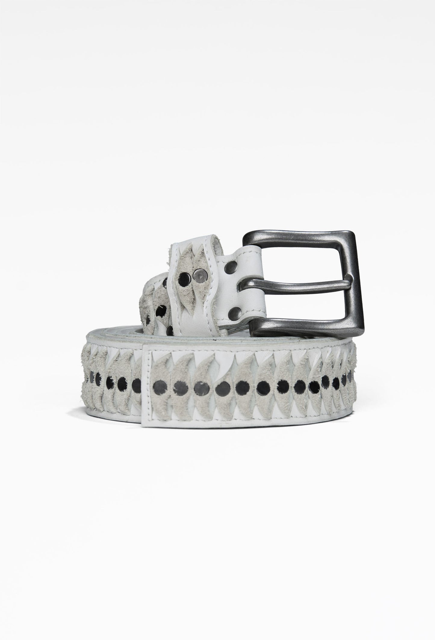 White Vertebrae Belt