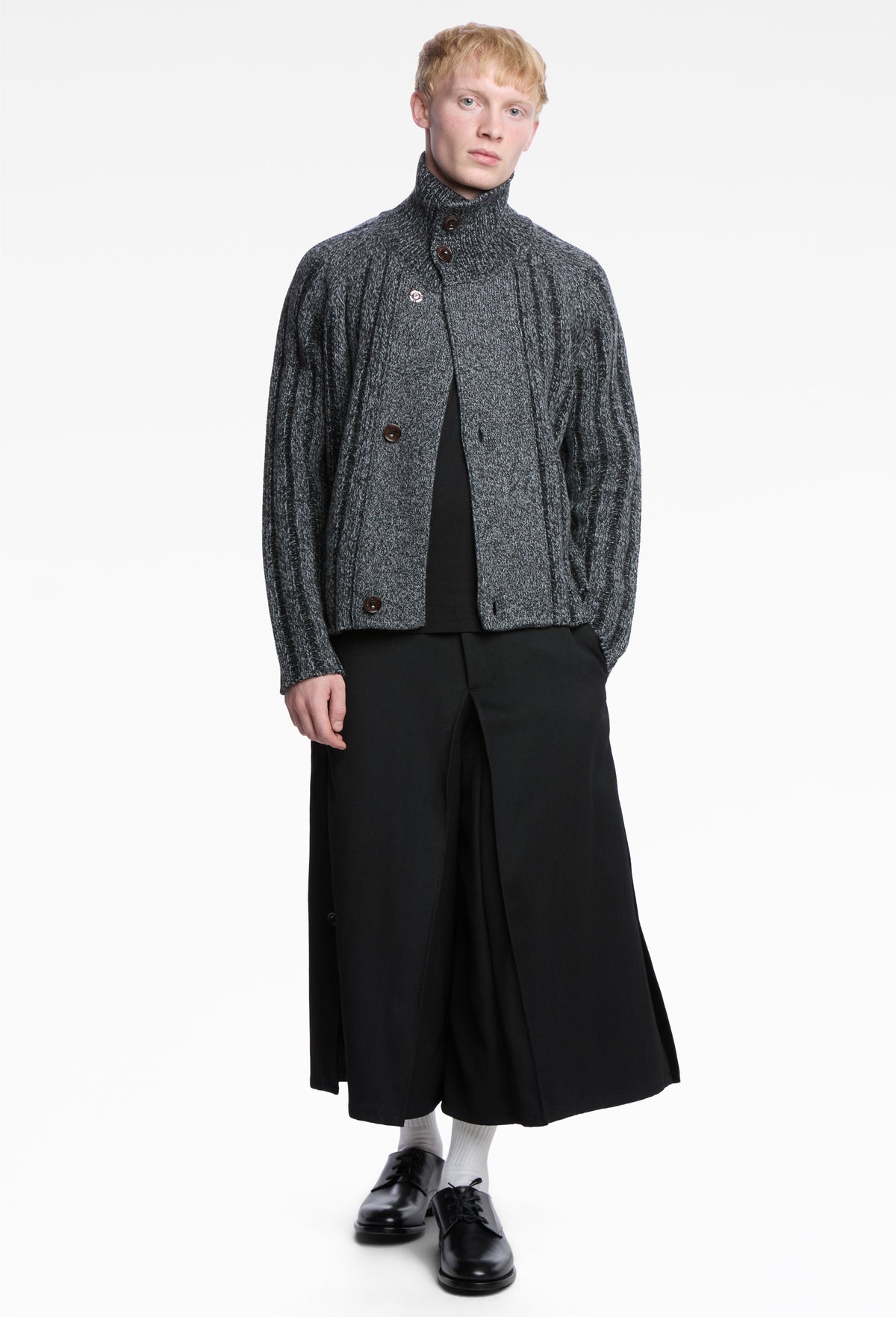 Winter Grey Tracey Towers Cardigan