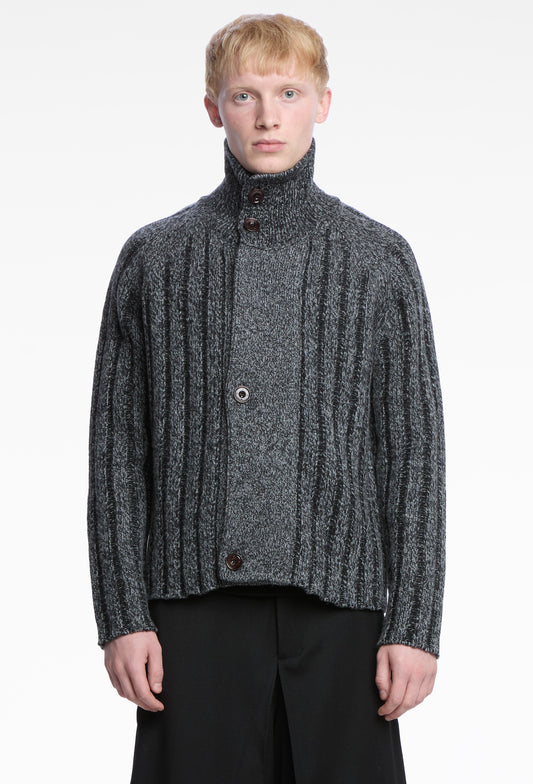 Winter Grey Tracey Towers Cardigan