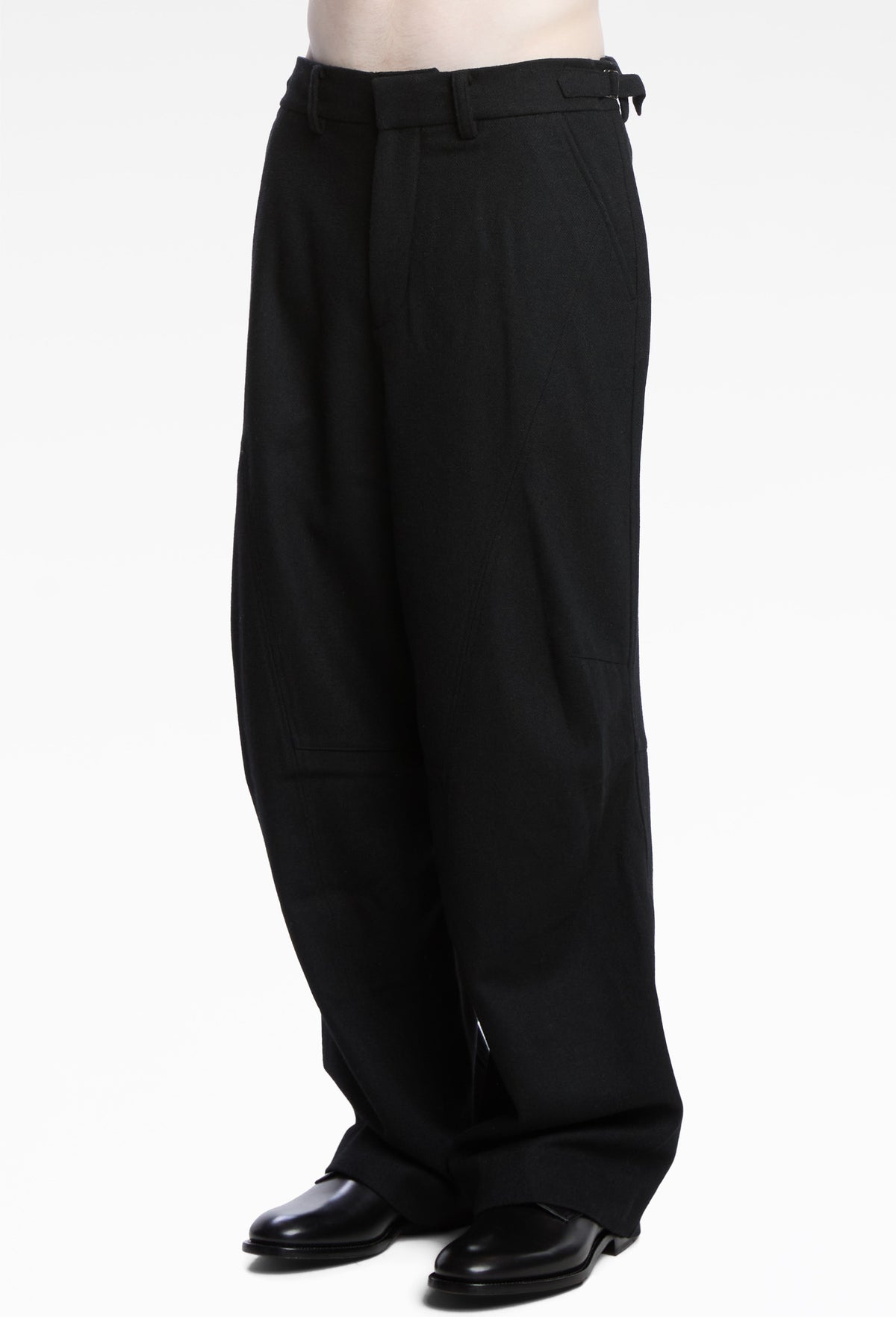 Wool Dart Trousers