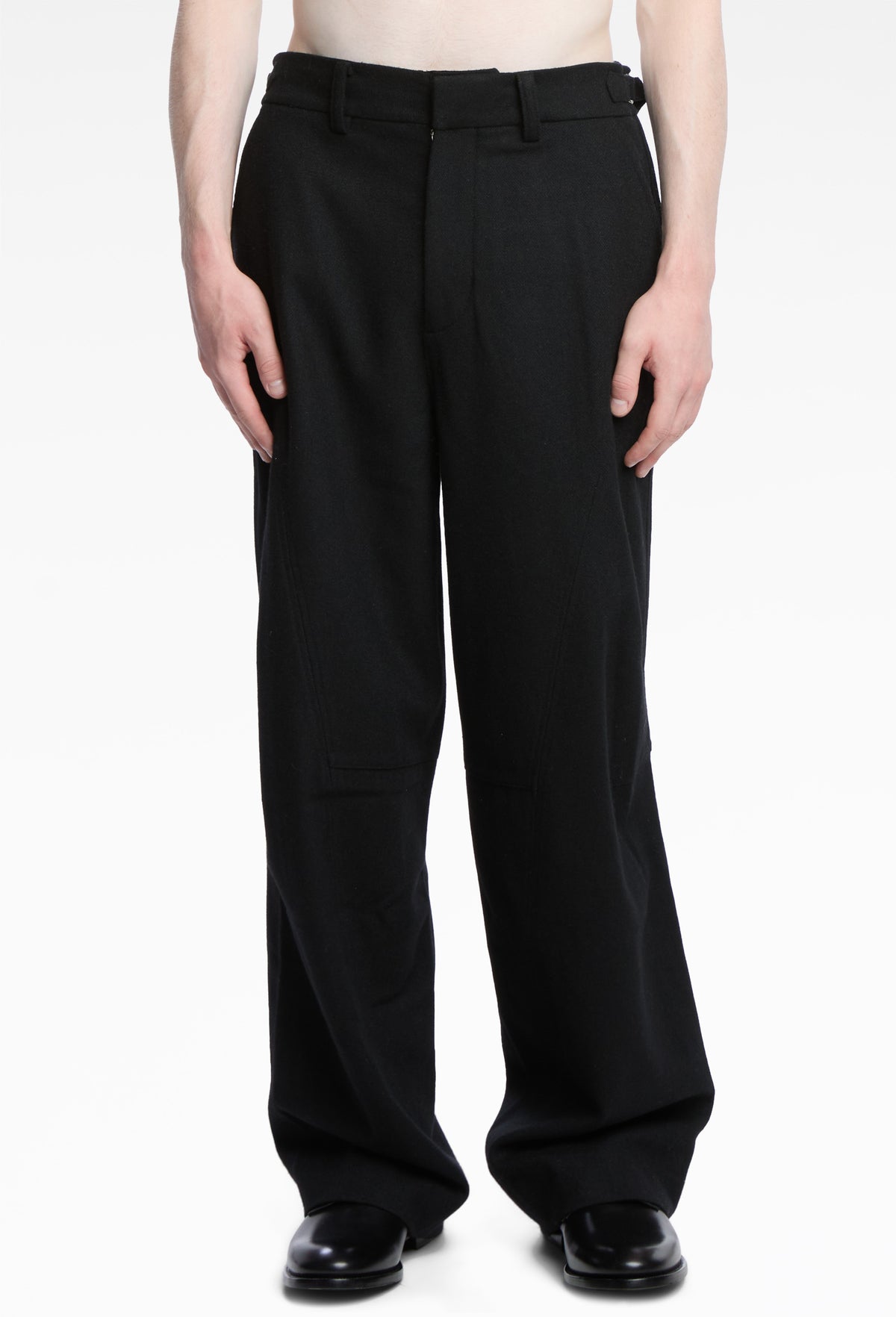 Wool Dart Trousers