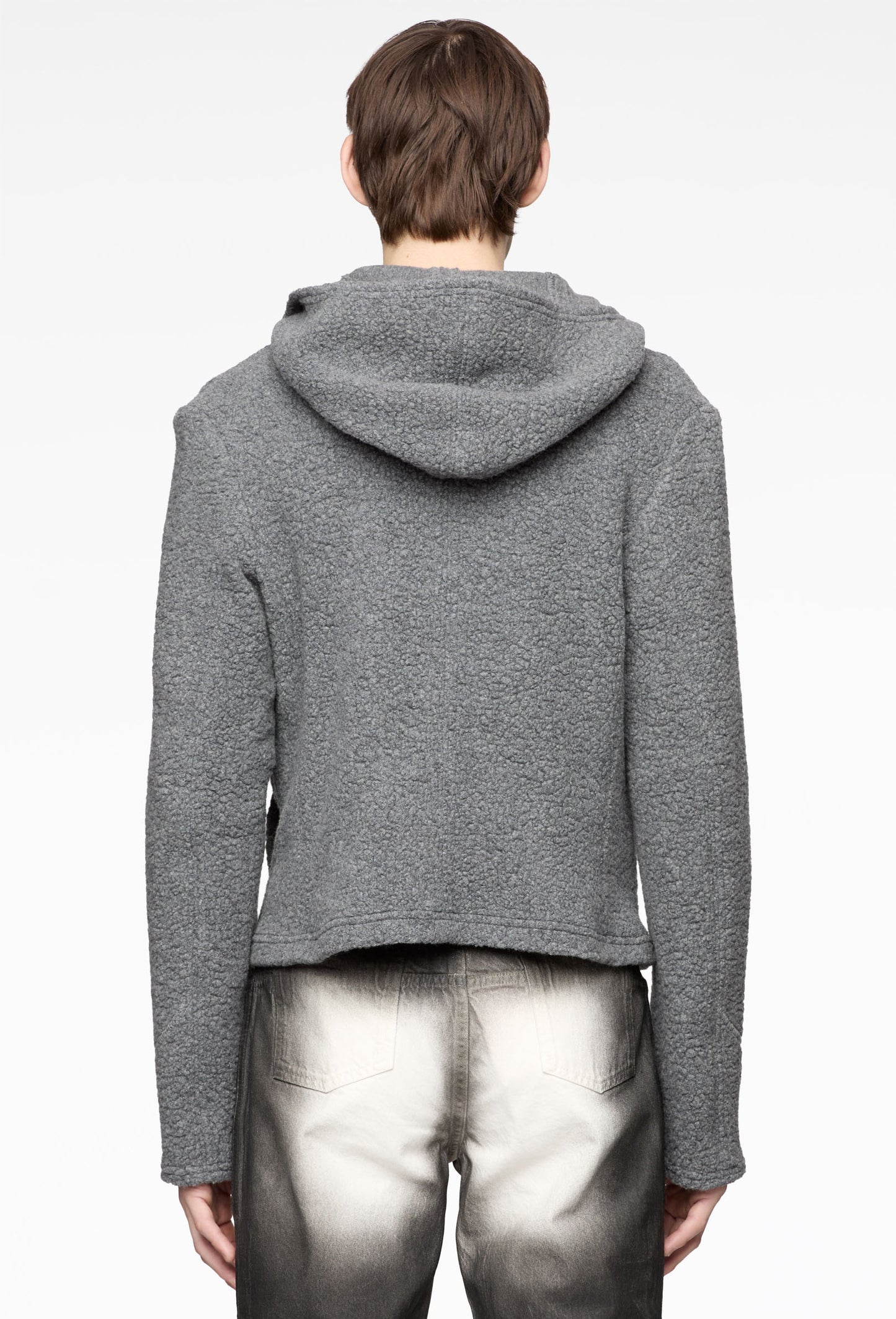 Wool Zip Hoodie