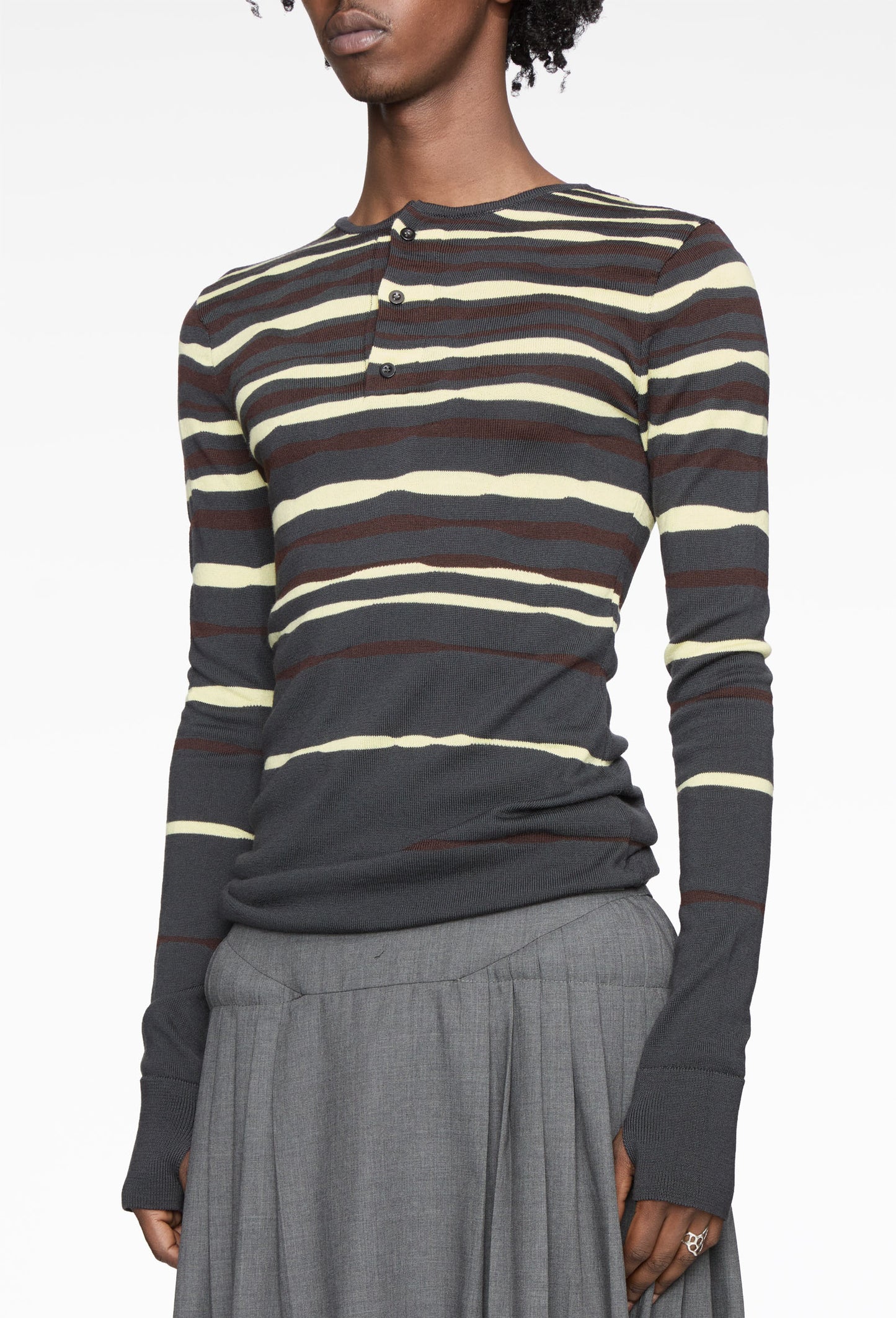Yellow Henley Longsleeve